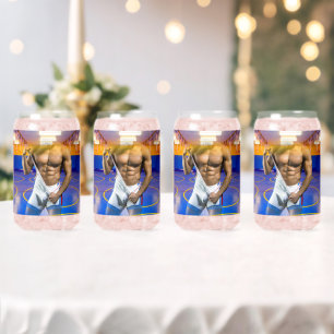 SlipperyJoe's muskulöser Mann Beule Six-Pack Fitne Dosenglas