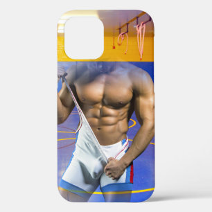 SlipperyJoe's muskulöser Mann Wölbung Sechs-Pack F Case-Mate iPhone Hülle