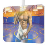 SlipperyJoe's muskulöser Mann wütet Sechserpack-Gy Autolufterfrischer (Links)