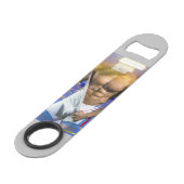 SlipperyJoe's muskulöser Mann wütet Sechserpack-Gy Speed Flaschenöffner (Rückseite Schrägansicht)