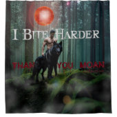 SlipperyJoe's mystische Halloween-Atmosphäre Duschvorhang (Vorderseite)