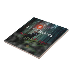 SlipperyJoe's mystische Halloween-Atmosphäre Fliese