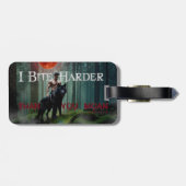 SlipperyJoe's mystische Halloween-Atmosphäre Gepäckanhänger (Rückseite horizontal)