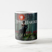 SlipperyJoe's mystische Halloween-Atmosphäre Kaffeetasse (Mittel)