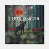 SlipperyJoe's mystische Halloween-Atmosphäre Magnet (Vorne)