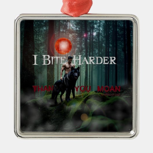 SlipperyJoe's mystische Halloween-Atmosphäre Ornament Aus Metall (Vorne)