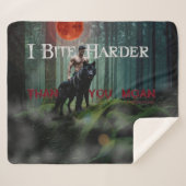 SlipperyJoe's mystische Halloween-Atmosphäre Sherpadecke (Vorderseite (Horizontal))