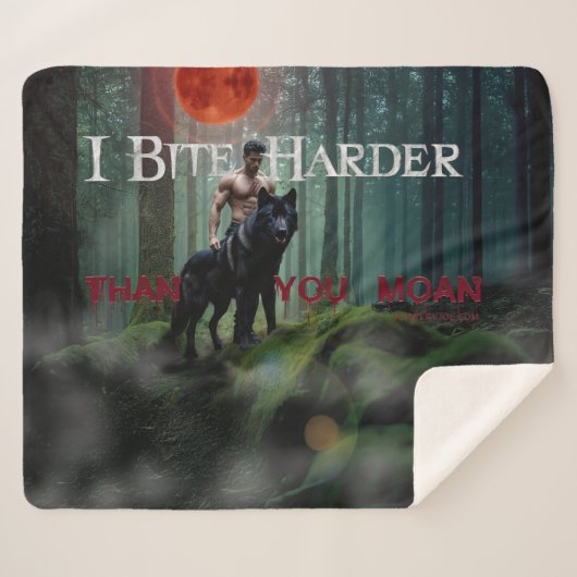 SlipperyJoe's mystische Halloween-Atmosphäre Sherpadecke (Vorderseite (Horizontal))