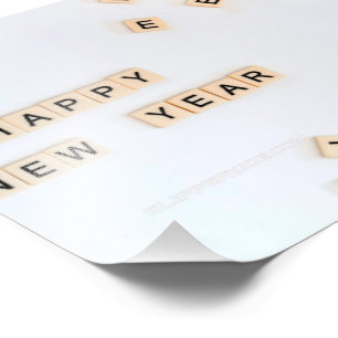 SlipperyJoe's Neujahrsfeier verstreute bei Fotodruck