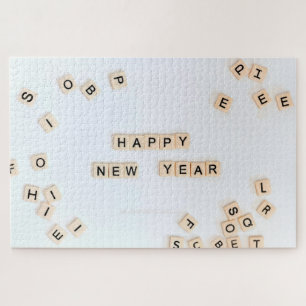 SlipperyJoe's Neujahrsfeier verstreute bei Puzzle