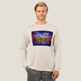 SlipperyJoe's New Orleans Stadtmontage St. Louis C Tri-Blend Shirt