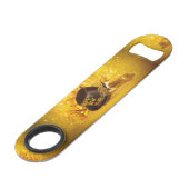 SlipperyJoe's New Year's Eve celebration festive g Speed Flaschenöffner (Rückseite Schrägansicht)