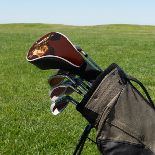 SlipperyJoe's oberkörperfreie Männer Rücken an Rüc Golf Headcover