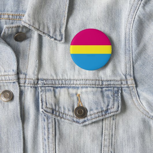 SlipperyJoe's pansexual Stolz Flag Gender-blinde p Button (Beispiel)