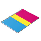 SlipperyJoe's pansexual Stolz Flag Gender-blinde p Notizblock (Linke Seite)