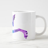 SlipperyJoe's Pride Frog-Figur Lebhaft farbig Jumbo-Tasse (Rechts)