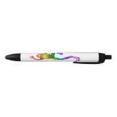 SlipperyJoe's Pride Frog-Figur Lebhaft farbig Kugelschreiber (Unterseite)