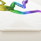SlipperyJoe's Pride Frog-Figur Lebhaft farbig Sherpadecke (3/4)