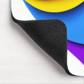 SlipperyJoe's Pride Heart Curves Mousepad (Ecke)