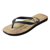 SlipperyJoe's Princess-Klaps, der lustige 50er-Vin Badesandalen (Schrägansicht)