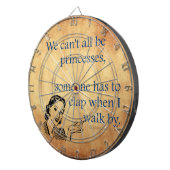 SlipperyJoe's Princess-Klaps, der lustige 50er-Vin Dartscheibe (Vorderseite rechts)