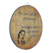 SlipperyJoe's Princess-Klaps, der lustige 50er-Vin Dartscheibe (Vorderseite Links)