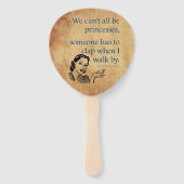 SlipperyJoe's Princess-Klaps, der lustige 50er-Vin Fächer (Rückseite)