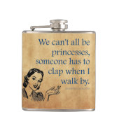 SlipperyJoe's Princess-Klaps, der lustige 50er-Vin Flachmann (Vorderseite)