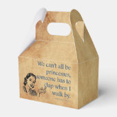 SlipperyJoe's Princess-Klaps, der lustige 50er-Vin Geschenkschachtel (Rückseite)