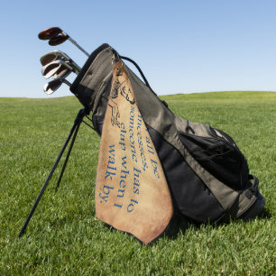 SlipperyJoe's Princess-Klaps, der lustige 50er-Vin Golfhandtuch