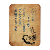 SlipperyJoe's Princess-Klaps, der lustige 50er-Vin Magnet (Vertikal)