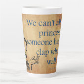 SlipperyJoe's Princess-Klaps, der lustige 50er-Vin Milchtasse (Vorderseite)