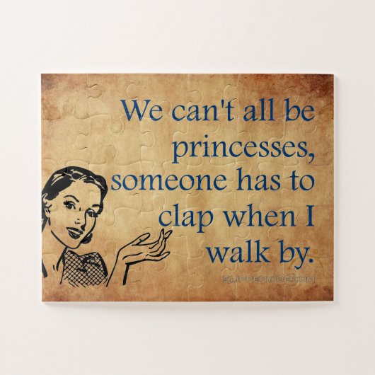 SlipperyJoe's Princess-Klaps, der lustige 50er-Vin Puzzle (Horizontal)