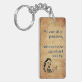 SlipperyJoe's Princess-Klaps, der lustige 50er-Vin Schlüsselanhänger (Vorderseite links)