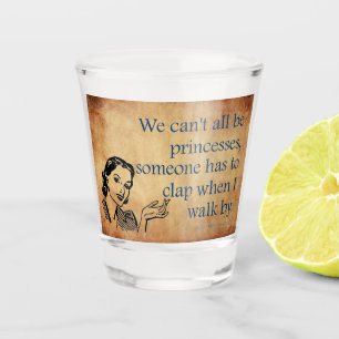 SlipperyJoe's Princess-Klaps, der lustige 50er-Vin Schnapsglas