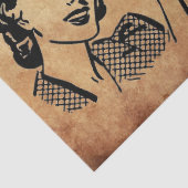 SlipperyJoe's Princess-Klaps, der lustige 50er-Vin Seidenpapier (Detail)