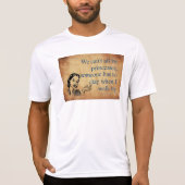 SlipperyJoe's Princess-Klaps, der lustige 50er-Vin T-Shirt (Vorderseite)