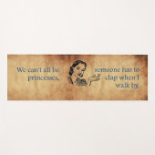 SlipperyJoe's Princess-Klaps, der lustige 50er-Vin Yogamatte (Vorderseite (Horizontal))