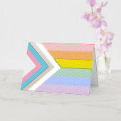 SlipperyJoe's Progress Pride Flag Gay-Geschenke LG (Orchidee)
