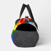 SlipperyJoe's Progress Pride Flag Gay-Geschenke LG Duffle Bag (Rechts)