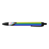 SlipperyJoe's Progress Pride Flag Gay-Geschenke LG Kugelschreiber (Unterseite)