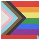 SlipperyJoe's Progress Pride Flag Gay-Geschenke LG Stoff (Nahaufnahme)