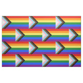 SlipperyJoe's Progress Pride Flag Gay-Geschenke LG Stoff (Fat Quarter (45,7 x 55,9 cm))