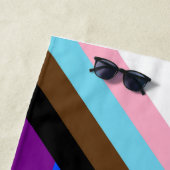 SlipperyJoe's Progress Pride Flag Gay-Geschenke LG Strandtuch (Beispiel)
