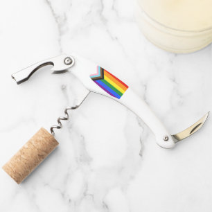 SlipperyJoe's Progress Pride Flag sechs klassische Kellnermesser