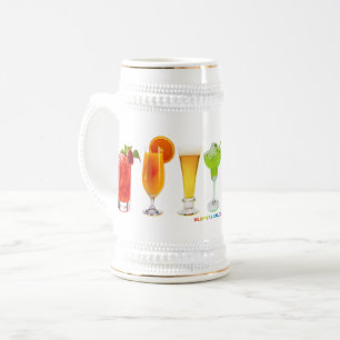 SlipperyJoe's prost alkohol cocktails LGBTQIA schw Bierglas