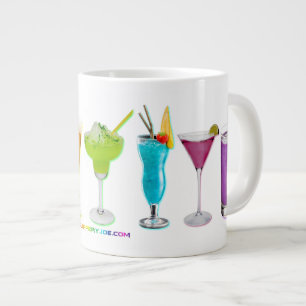 SlipperyJoe's prost alkohol cocktails LGBTQIA schw Jumbo-Tasse