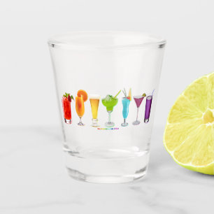 SlipperyJoe's prost alkohol cocktails LGBTQIA schw Schnapsglas