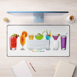 SlipperyJoe's prost alkohol cocktails LGBTQIA schw Schreibtischunterlage