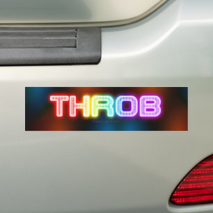 SlipperyJoe's pulsierender regenbogenähnlicher Far Autoaufkleber